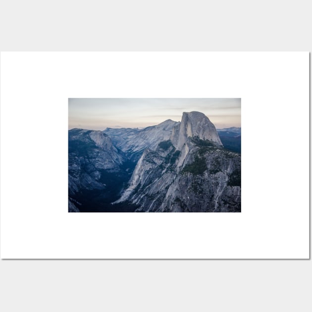 Yosemite Half Dome Wall Art by pmcmanndesign